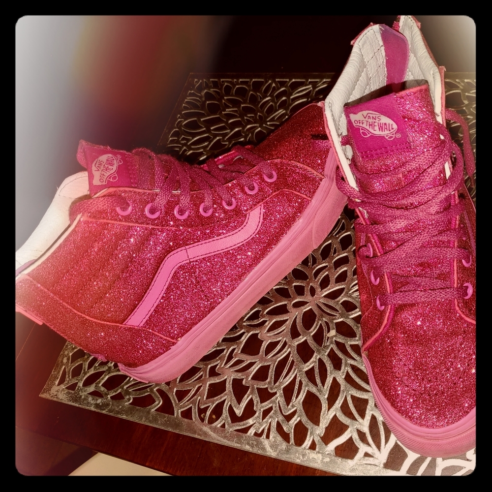 💖Girl's Glitter Vans 💖